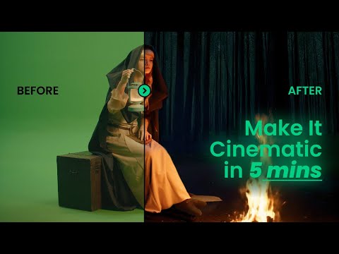 From Green Screen to VFX | Beeble Tutorial