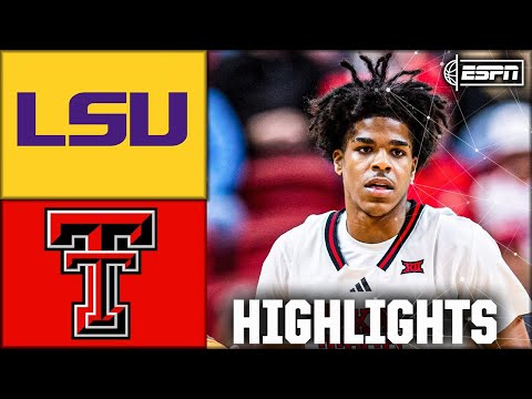 LSU Tigers vs. Texas Tech Red Raiders | Full Game Highlights | ESPN College Basketball