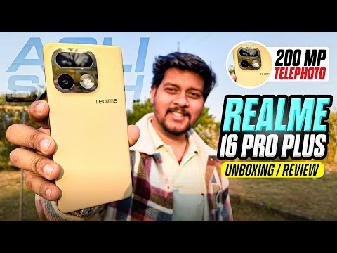 realme 16 pro plus unboxing & review - 120x zoom 😱 | realme 16 pro plus 5g camera test portrait mode