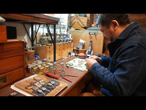 He Made 10,000 Watches by Hand: Inside a Japanese Master’s Workshop