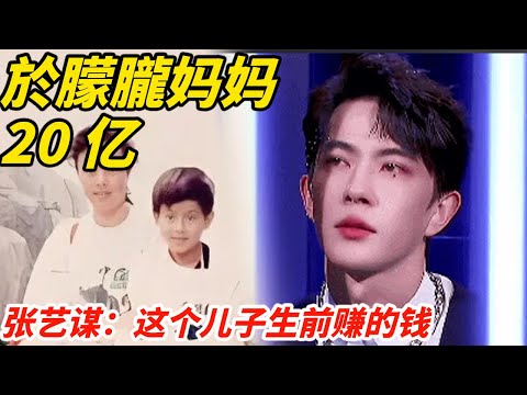 经纪公司给於朦朧妈妈转20亿，张艺谋：这个儿子生前赚的钱，只为妈妈晚年能安心养老，这个孩子最孝顺，是娱乐圈的最孝顺的孩子，杨幂9字说出真相