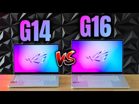 Asus ROG Zephyrus G14 vs G16 (2025) - What is the BEST All-Round Gaming Laptop in 2025? [14" vs 16"]