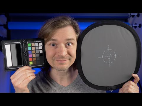 How to White Balance and Set Exposure for $10 - Gray (Grey) Card