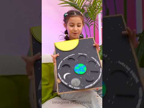 🌙 What are the MOON PHASES? 🌗 #SpaceLearning #MoonPhases #SmartKids