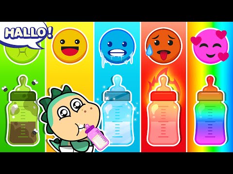 🥵 Heiß vs. Kalt 🥶: Spike und Sparkle kümmern sich um Baby Goo 👶 | Geschichten für Kinder 🔥