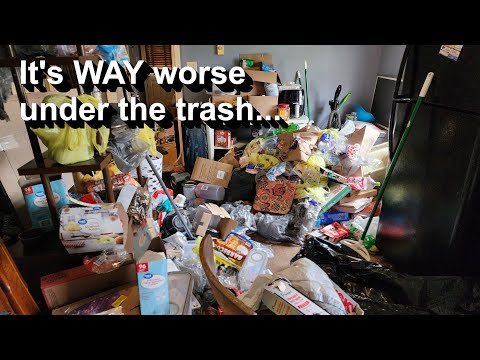 We removed 100 bags of trash from this home for FREE