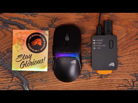 You never have to charge this mouse (and it is Glorious)