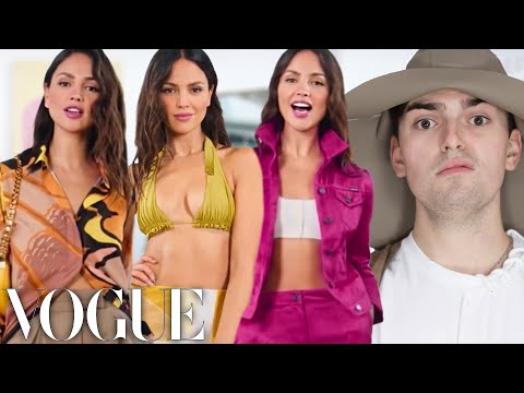 Fashion Critic Reacts to Eiza González's Outfits Of The Week (7 Days, 7 Looks Vogue)