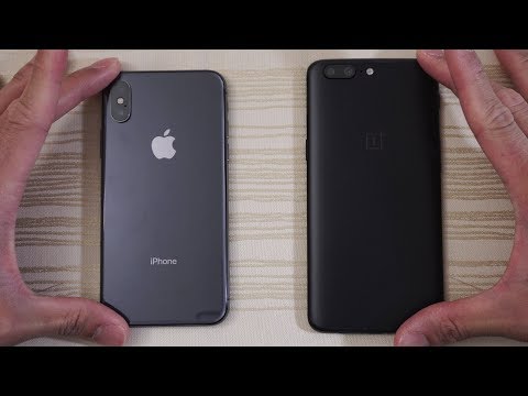 iPhone X vs OnePlus 5 - Speed Test! Which is Fastest? (4K)