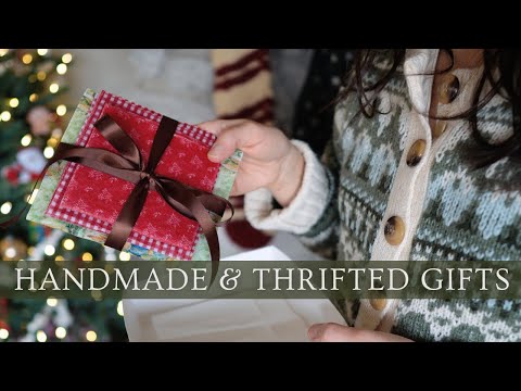DIY + Thrifted Low Cost Christmas Gifts | VLOGMAS 2025 Day 8