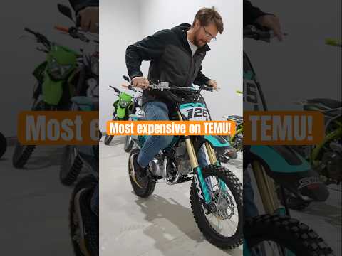 Most Expensive TEMU Dirt Bike!