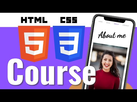 HTML and CSS Course |  Build & Deploy a Complete Responsive Website Tutorial