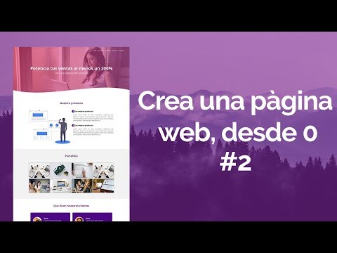💻 COMO crear una PAGINA WEB en HTML y CSS [PASO A PASO] Adaptable a DISPOSITIVOS MÓVILES #2