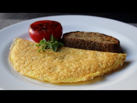 Parmelet - Crisp Parmesan Omelet - Easy Cheesy Inside-Out Omelet Technique