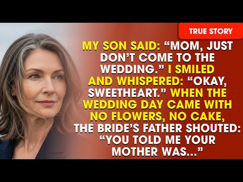 My Son Said “Please Don’t Come to the Wedding” — So I Stayed Home and Let Them Discover