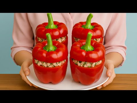Try It Once, You'll Cook It Every Time! The Most Delicious Stuffed Peppers "WITHOUT RICE"!