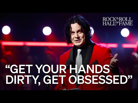 Jack White Acceptance Speech for The White Stripes | Rock Hall 2025 Induction