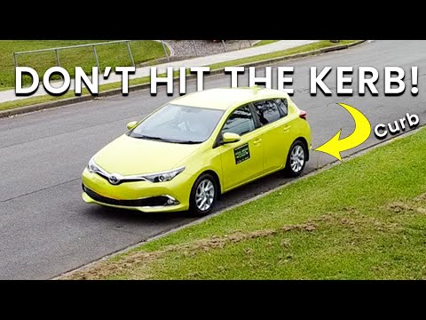 How to Stop a Car Next To a Curb (Kerb) - Without Hitting or Stopping Far