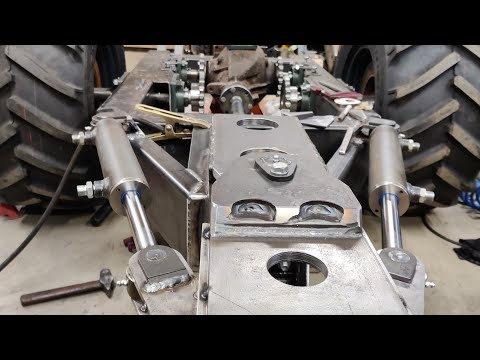 6x6 Mini Forwarder BUILD Ep.9 - Hydraulic Steering