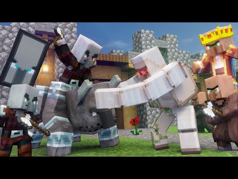 Villager VS Pillager: A History |PART 1| (Minecraft Animation)