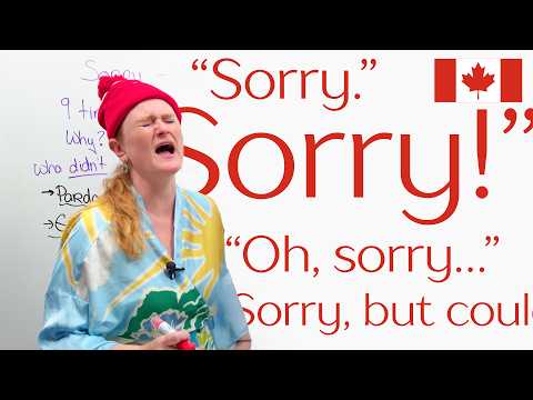 SORRY! Why Canadians say “sorry” so much
