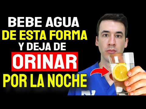 Médico del riñón lo revela: Cómo tomar agua para no levantarte de noche en adultos mayores