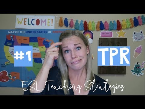 ESL Teaching Strategies: #1 TPR or Total Physical Response (VIPKID)
