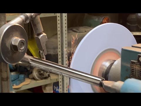 HOW TO SHARPEN A TAPERED PIN REAMER