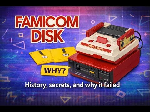 Nintendo FAMICOM DISK SYSTEM | history, secrets, and why it failed