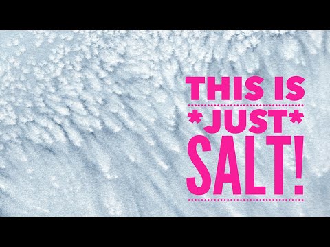 How to Get the Best Result Using Salt in Watercolor Paintings