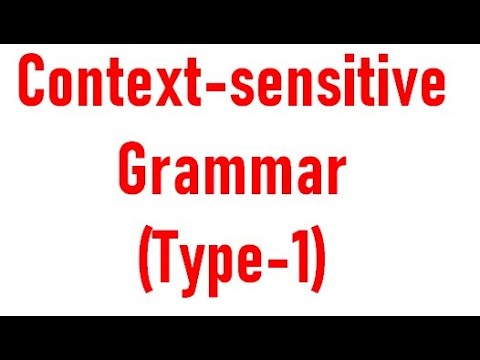 #Context-#sensitive #grammar  (#CSG) #Type-1(Context-sensitive Grammar) (CSG)