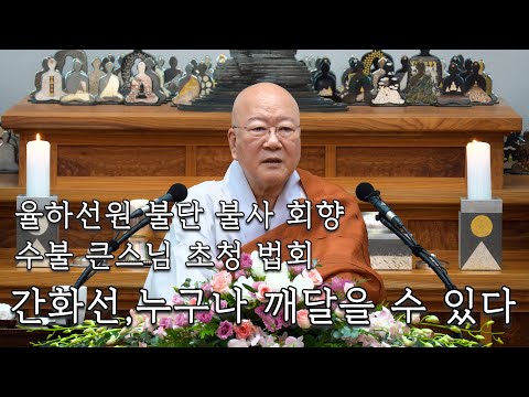 [수불 큰스님] 간화선, 누구나 깨달을 수 있다 #수불스님 #돈오 #화두