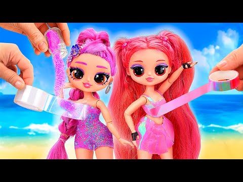 8 holiday crafts in K-Pop Demon Hunters style! DIYs for L.O.L.