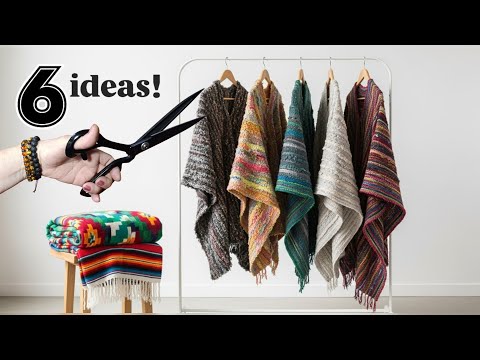 💥You Don't Have to Be a Tailor! This Way to Sew a Coat/Poncho is Quick and Easy