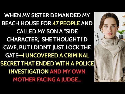 "We Planned The Family Reunion At YOUR Beach House — 47 People, 4 Days," My Sister Texted."Stock The