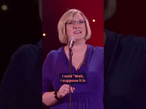 Risky, dangerous, exciting #sarahmillican #standupcomedy #britishcomedy #traveltips