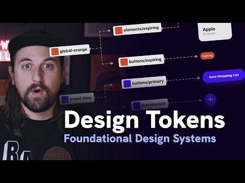 Introduction to Design Systems: Design Tokens #designtutorial #designsystems #productdesign