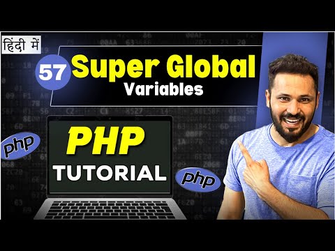 Php Tutorial in Hindi #57 Super Global Variables