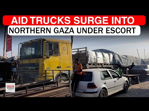 World Food Programme Convoy Brings Urgent Aid to Northern Gaza Today
