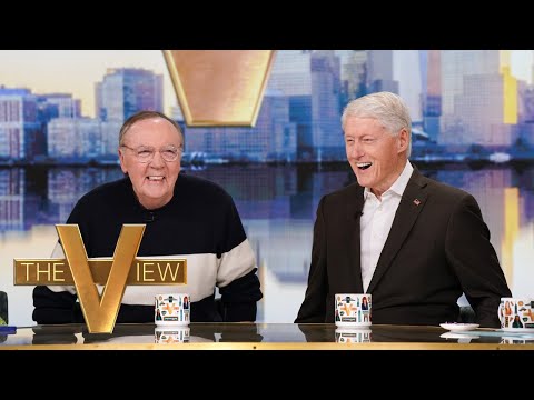 Bill Clinton and James Patterson Talk Book Bans and Teaming Up for New Thriller Book | The View