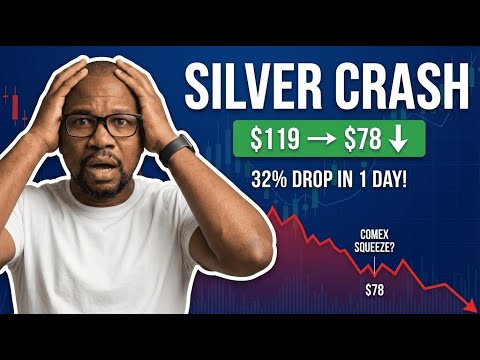 BREAKING: Silver CRASHES 32% — If You're Holding, Watch This NOW | Biggest Drop Since 1980
