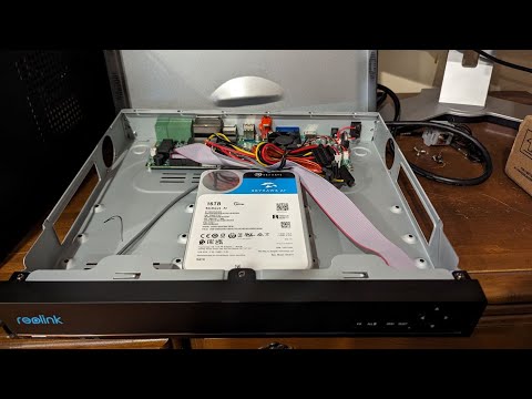 Reolink RLN36 NVR unboxing and setup
