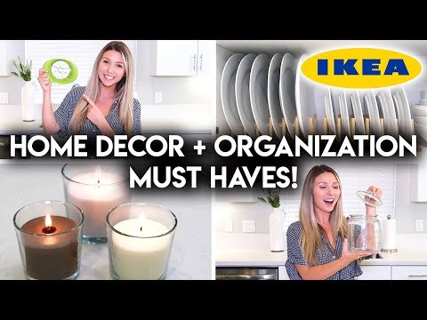 10 IKEA HOUSEHOLD MUST HAVES | DECOR + ORGANIZATION