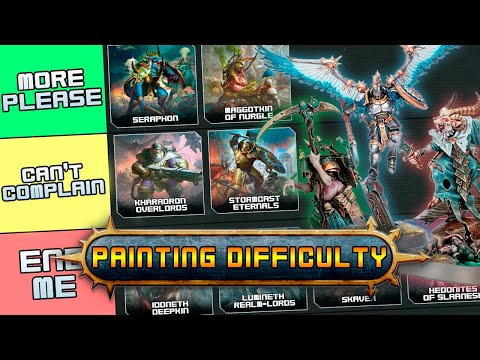 The PAINting Tier List - Age of Sigmar Edition (ft. Vince Venturella)