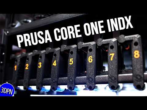 Prusa CORE One INDX - 8 HEADS! Formnext 2025