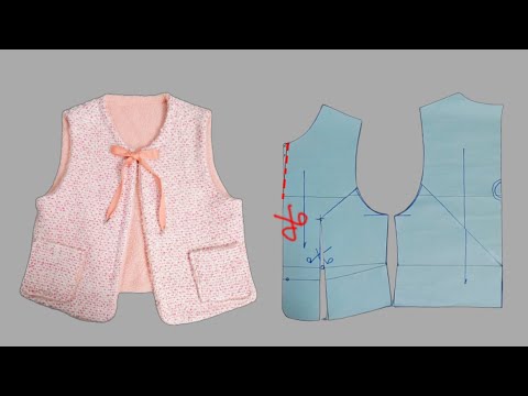 Make a sweet pink vest