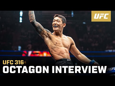 JooSang Yoo Octagon Interview | UFC 316