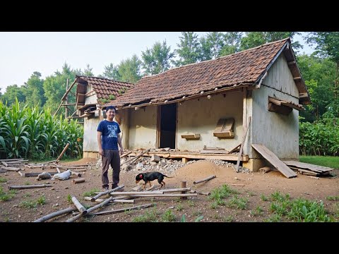 Genius Man Turns Wasteland into Gorgeous House, Growing Vegetables and Free Life Ep 1