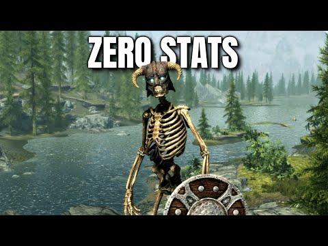 Skyrim but I'm a pathetic useless Skeleton.