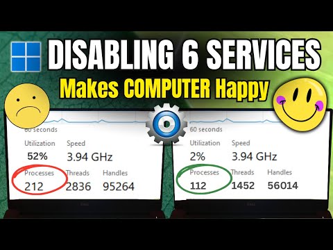 My PC is so 😀HAPPY After Disabling These 6 WINDOWS SERVICES